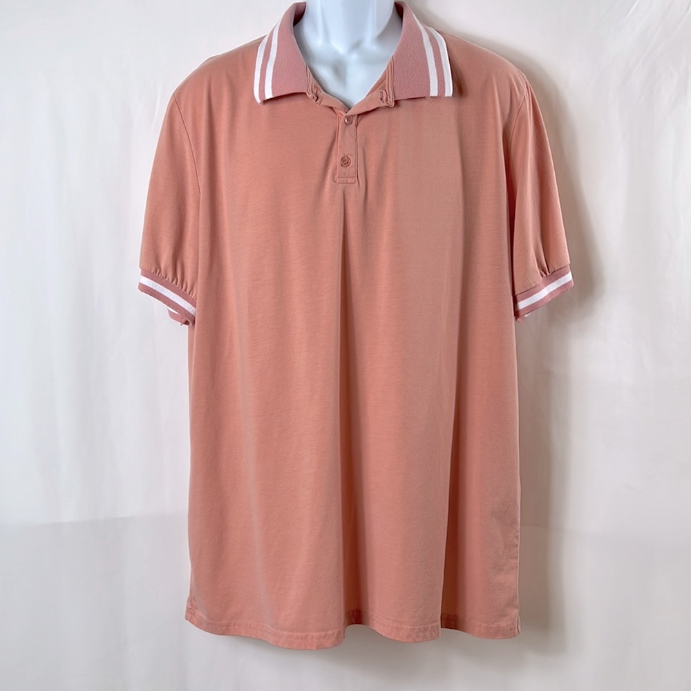 Aura XL Peach Polo